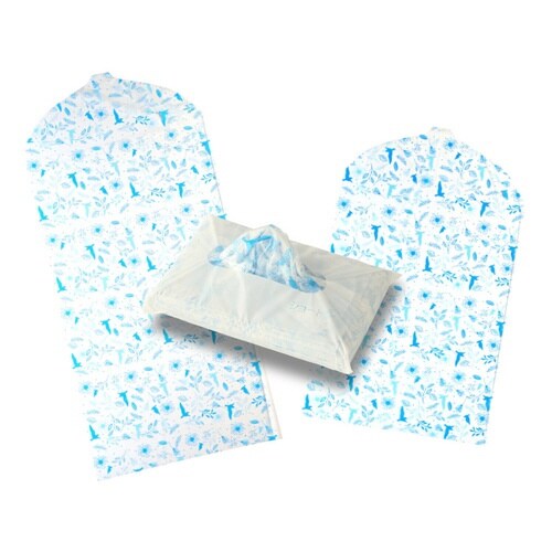 衣類カバー ティッシュ式 洋服カバー バード