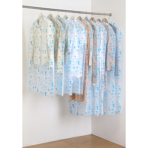衣類カバー ティッシュ式 洋服カバー バード