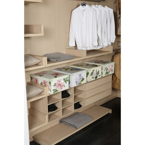 収納ケース スタッキングコンテナ パンジー