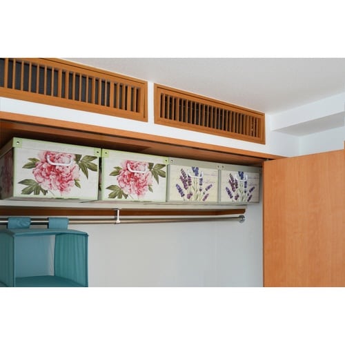 収納ケース スタッキングコンテナ ラベンダー