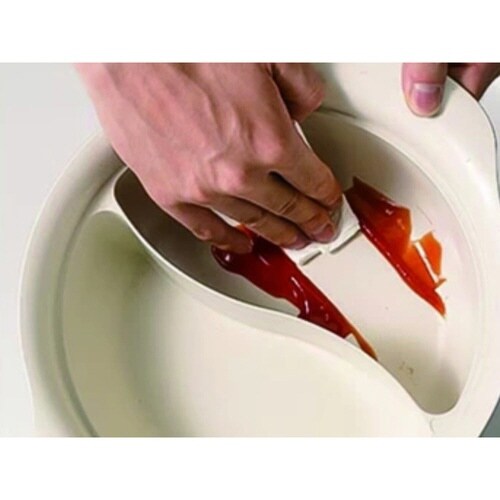 仕切り鍋 20cm IH対応 ブラック