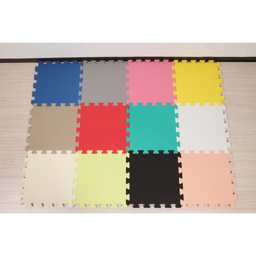 カラージョイントマット 8枚セット ホワイト