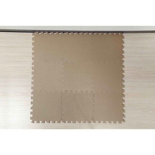 ジョイントマット 9枚入 0.5畳分 ベージュ