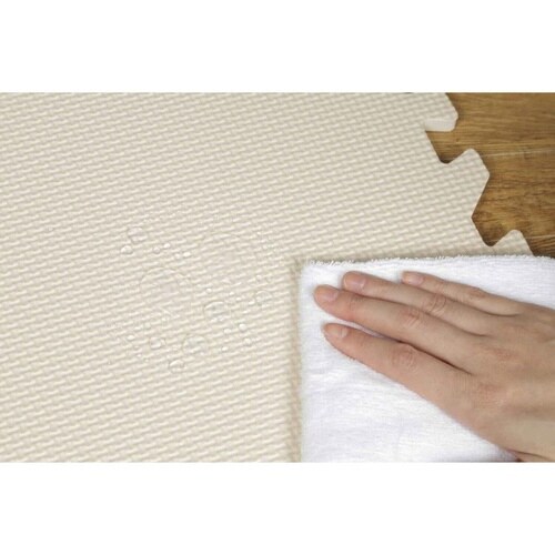 ジョイントマット 9枚入 0.5畳分 アイボリー