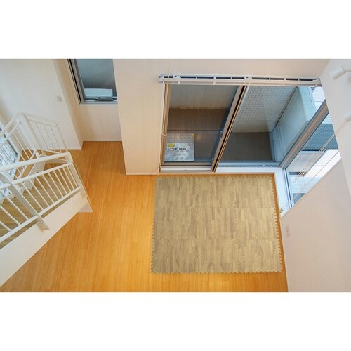 ジョイントマット 木目調 9枚入り ライトブラウン