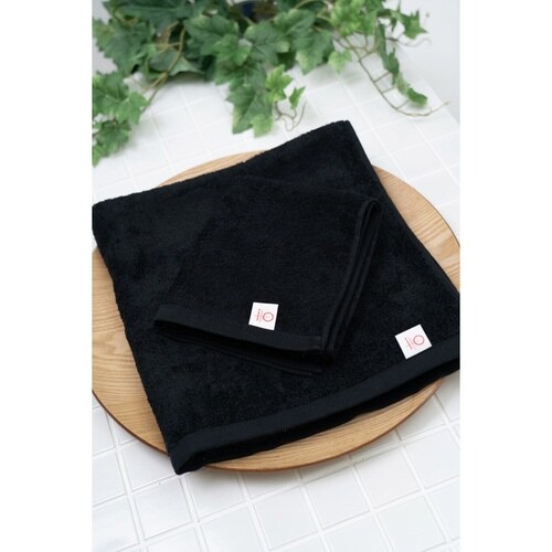 バスタオル 泉州 60×130cm 黒