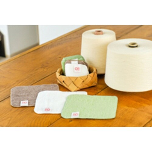 ミニタオル 泉州 18×18cm 胡桃