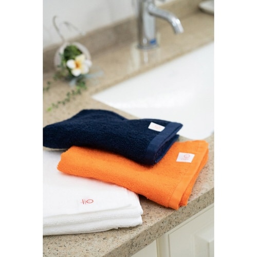 フェイスタオル 泉州 34×80cm 紺