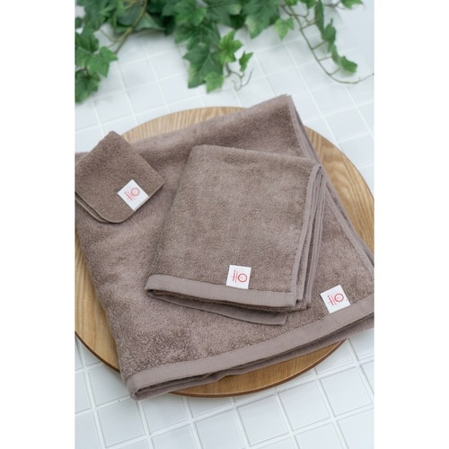 フェイスタオル 泉州 34×80cm 胡桃