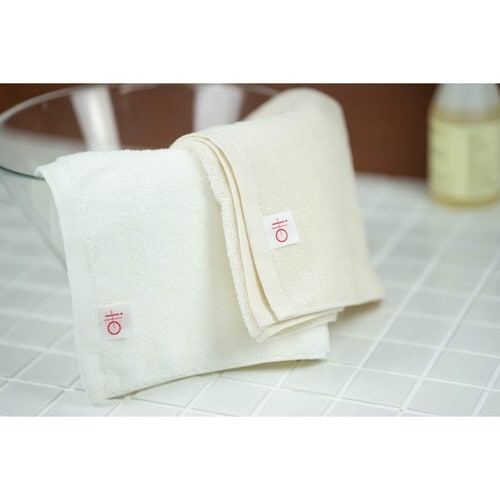 フェイスタオル 泉州 34×80cm 生成り