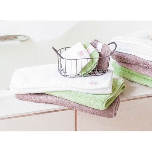 ミニタオル 泉州 18×18cm 乳白