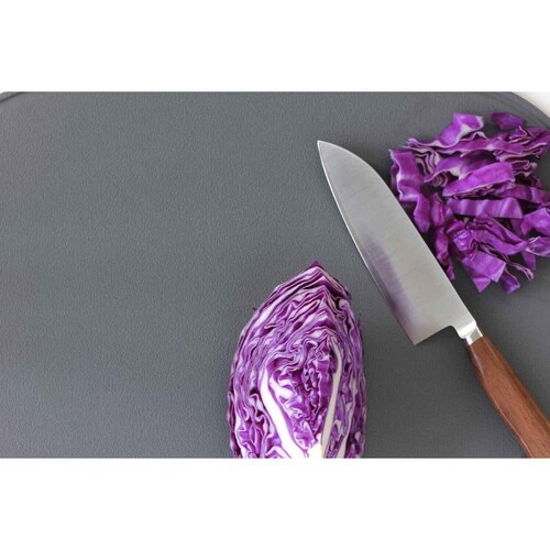 オーバルまな板 L 食洗機対応 ダークグレー