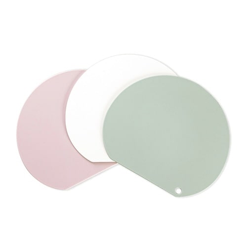 まな板 かまぼこ型 抗菌 アイボリーホワイト