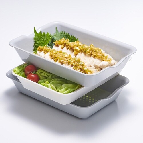 バット&ザル ワイド 3点セット 抗菌