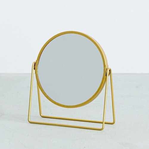 卓上スタンドミラー ロータイプ 片面拡大鏡 3倍率