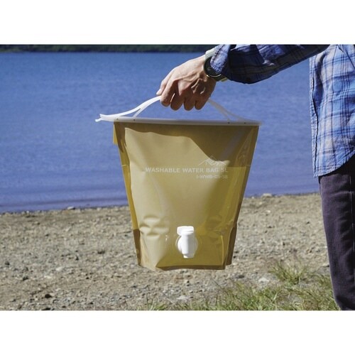 ウォータータンク 5L 折りたたみ サンドベージュ