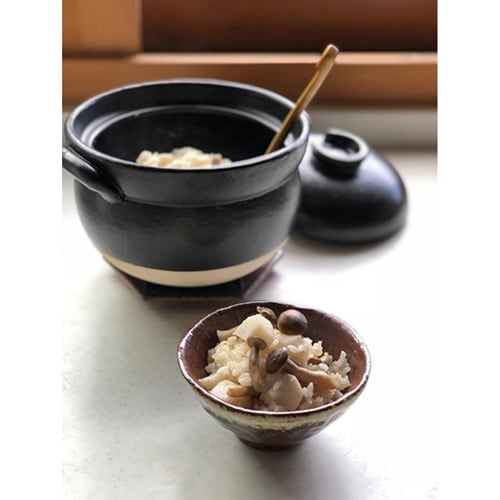 炊飯土鍋 3合 絶品ごはん鍋 中蓋付き 萬古焼