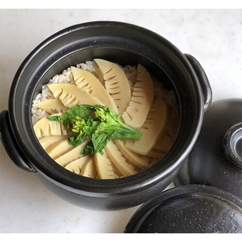 炊飯土鍋 3合 絶品ごはん鍋 中蓋付き 萬古焼