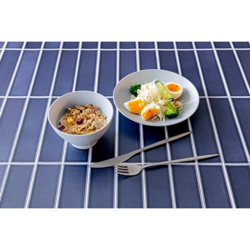 プレート 24cm ほわり米 米プレート グレー