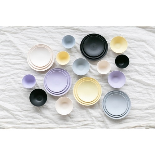 プレート 21cm ほわり米 米プレート ホワイト