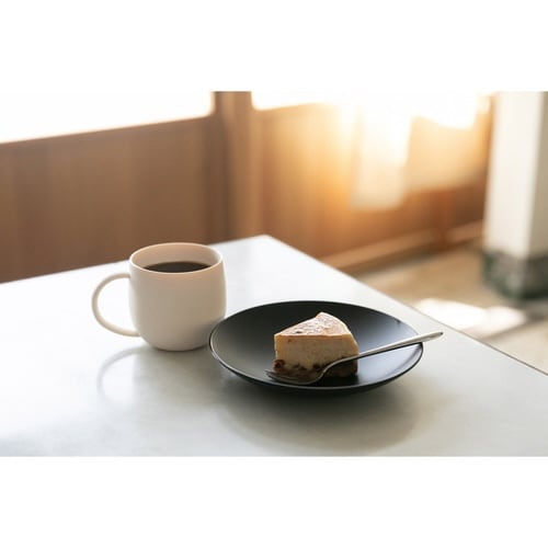 プレート 18cm ほわり米 米プレート ブラック