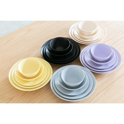 プレート 18cm ほわり米 米プレート ブラック