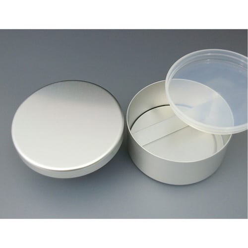 弁当箱 1段 400ml アルミ 丸型