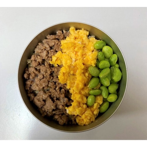 弁当箱 1段 400ml アルミ 丸型