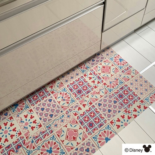 タイルマット 30×30cm ピンク