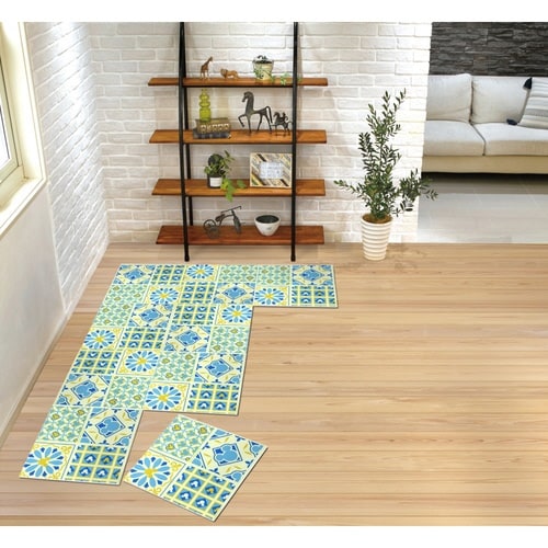 タイルマット 45×45cm ブルー