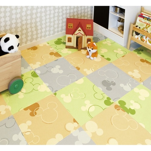 タイルマット 45×45cm グレー