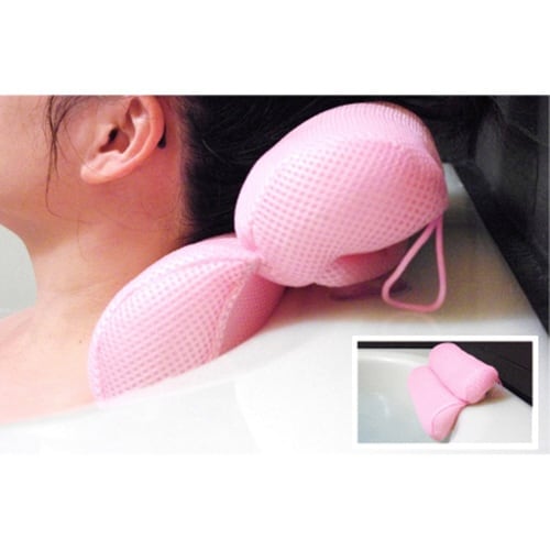 バスクッション マシュマロピロー 日本製 ローズ