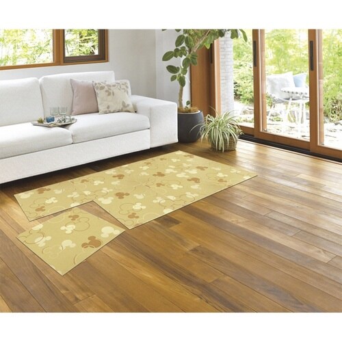 タイルマット 45×45cm ベージュ