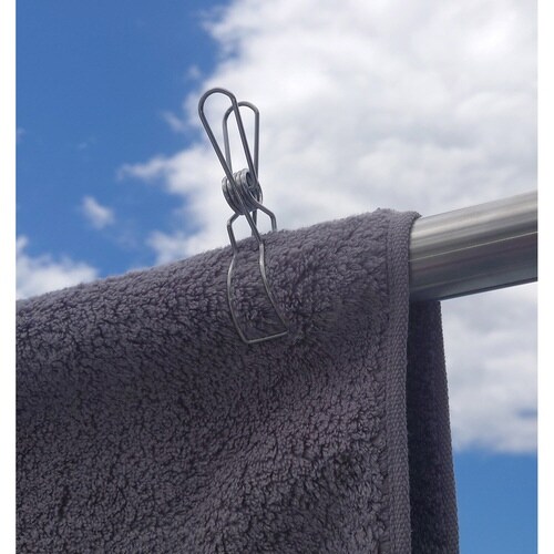 洗濯ばさみ 竿ピンチ 4個入 ステンレス 竿ばさみ