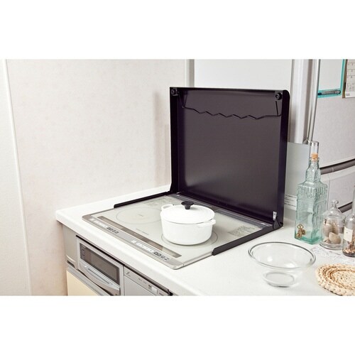 コンロカバー システムキッチン用 ブラック