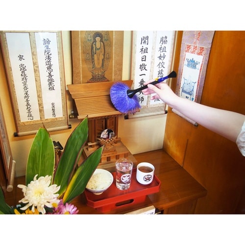 ほこり取り すみずみ 仏壇ブラシ 仏壇掃除