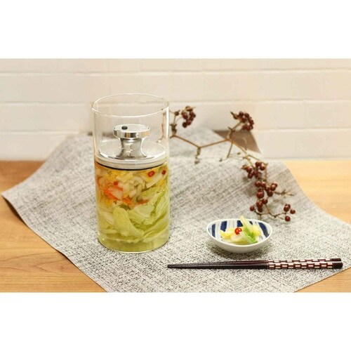 保存容器 1.2L 密封 ガラスキャニスター