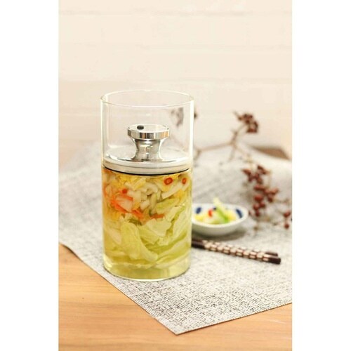 保存容器 1.2L 密封 ガラスキャニスター