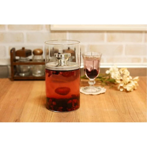 保存容器 1.2L 密封 ガラスキャニスター