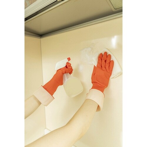 ゴム手袋 水だれを防ぐゴム手袋 Drip M