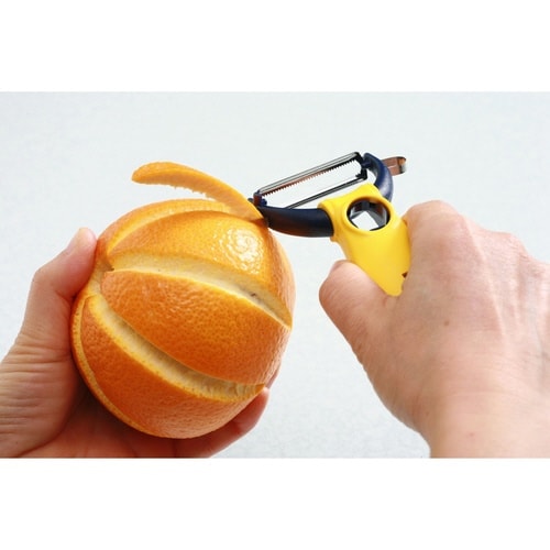 両刃ピーラー T字 I字 カバー付き 皮むき器