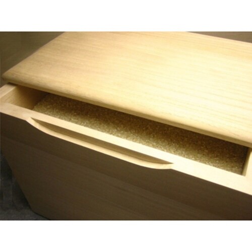 米びつ 桐製 5kg 無地