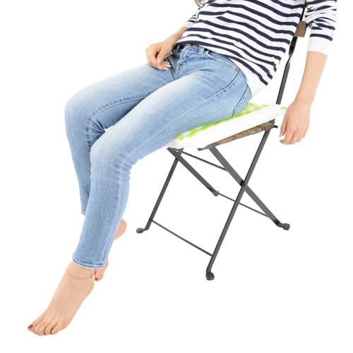 エアクッション アウトドア 座布団 チェック