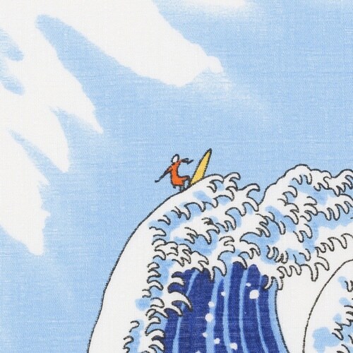 風呂敷 50cm 浅山美里 ふろしき 富士山 綿