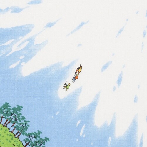 風呂敷 50cm 浅山美里 ふろしき 富士山 綿