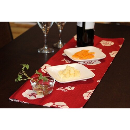 風呂敷 ランチクロス お弁当 50cm レッド