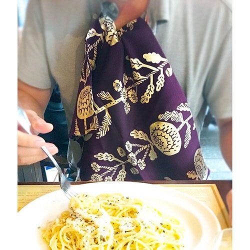 風呂敷 ランチクロス お弁当 50cm パープル