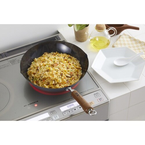 炒め鍋 28cm 鉄製 煌鉄 窒化加工 日本製