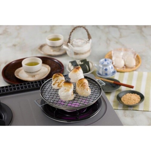 焼き餅 もち網 こんがりもち焼き セラミック 丸型