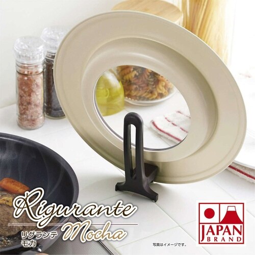 フライパン 蓋 M 20から26cm モカ